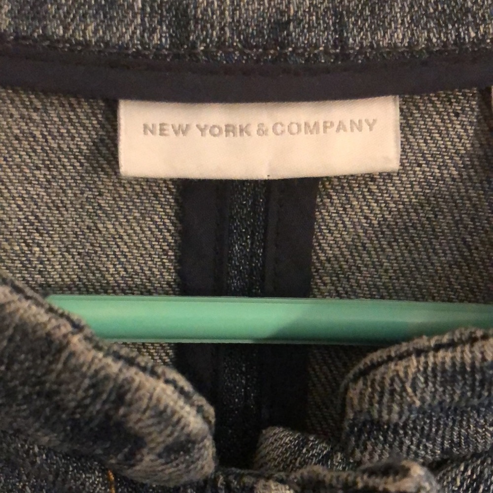New York Company & Co. Jean Jacket XL - Picture 2 of 6